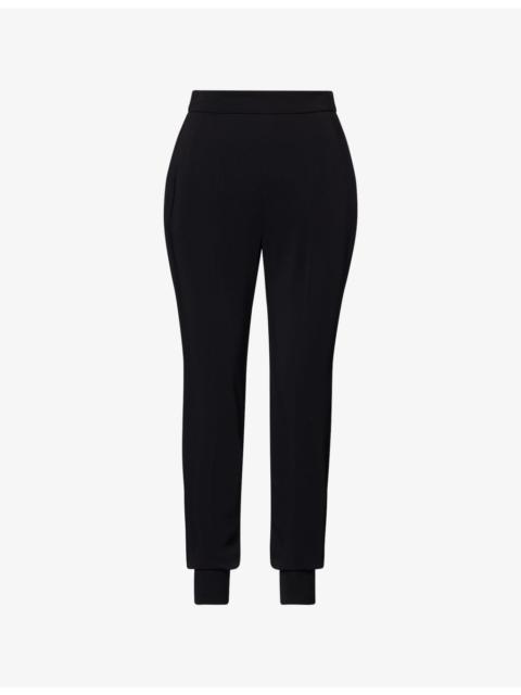 Stella McCartney Elasticated-Cuffs Tailored Woven Trousers