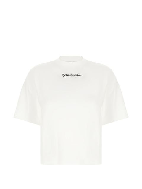 Off-White cotton T-shirt