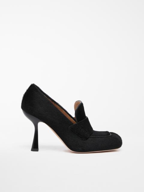 Max Mara GLIZIA Pony hair court shoes