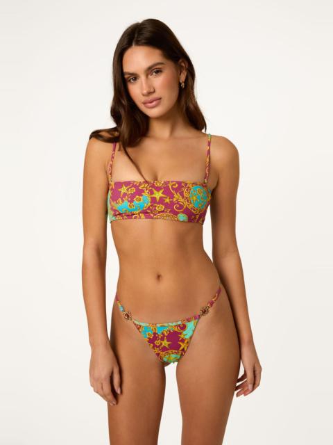 SOMMER SWIM ROMA Opus Print - Thong Bikini Bottoms