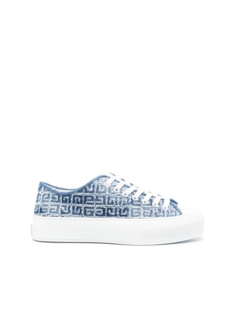 City 4G denim sneakers