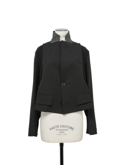 sacai Suiting x Knit Jacket