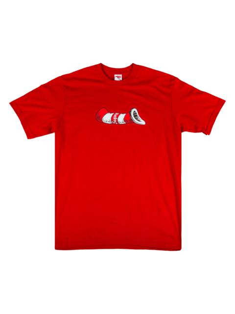 Supreme Cat In The Hat T-Shirt 'Red'