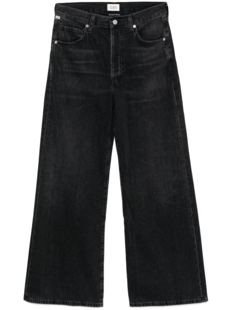 Citizens of Humanity mid-rise wide-leg jeans