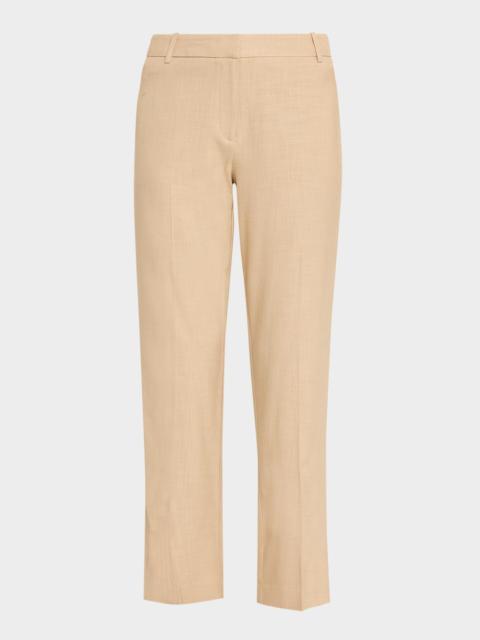 KOBI HALPERIN Dina Cropped Slim-Leg Pants