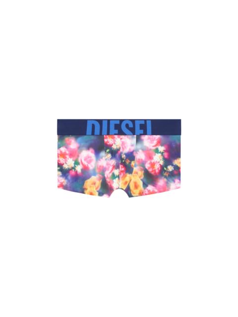 Diesel TRUNKS IN STRETCH FABRIC WITH ALL-OVER FLORALS