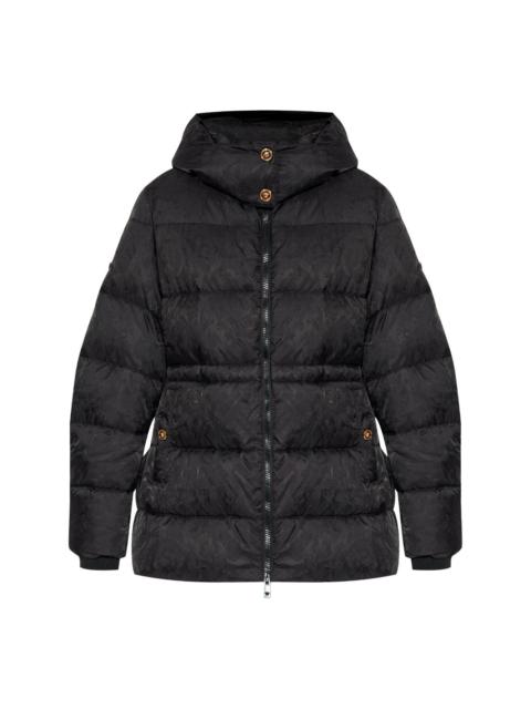 VERSACE detachable hood down jacket