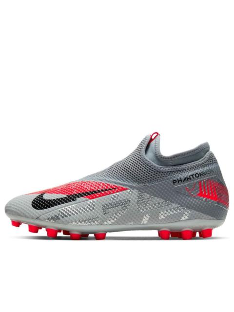Nike Nike Phantom Vision 2 Academy DF AG 'Grey Red' CD4155-906