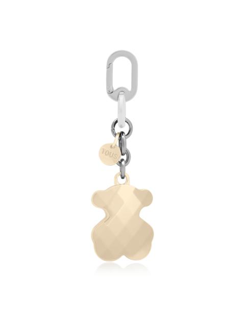 TOUS Gold-colored Key Ring TOUS Facet Bear