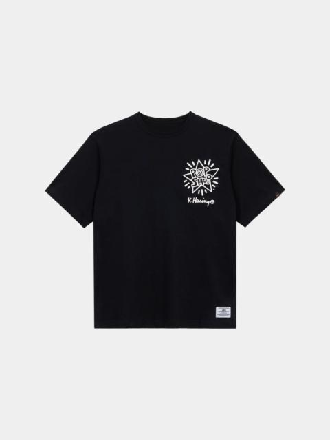 ALPHA INDUSTRIES KEITH HARING X ALPHA GRAPHIC TEE POP SHOP
