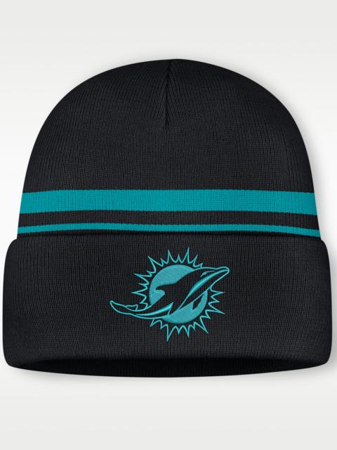 Nike Miami Dolphins Primetime Utility Men's Nike NFL Cuffed Beanie