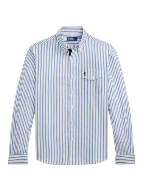 Polo Ralph Lauren Men's RL Prepster Classic-Fit Striped Shirt - Blue White