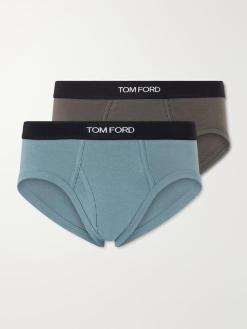 TOM FORD Two-Pack Stretch-Cotton Briefs