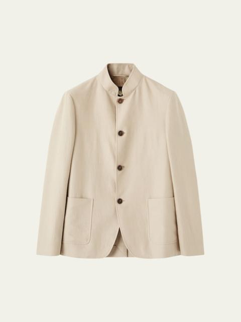 Loro Piana Men's Linen Spagna Jacket