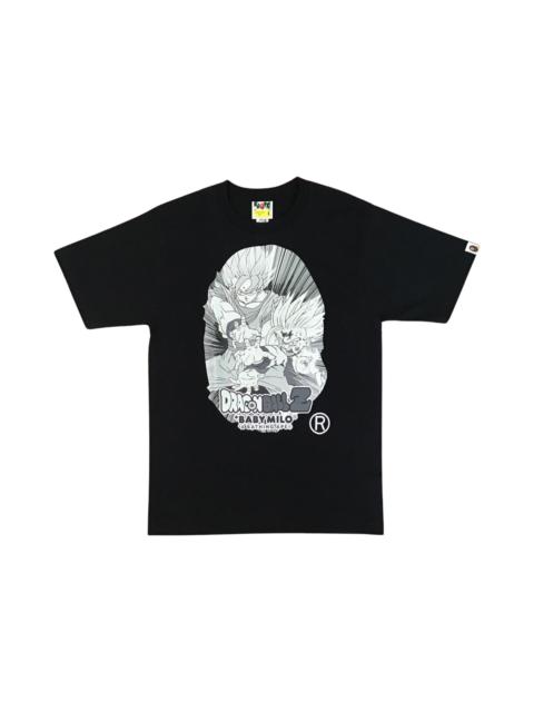 A BATHING APE BAPE x Dragon Ball Z Big Ape Head Tee Black REVERSIBLE