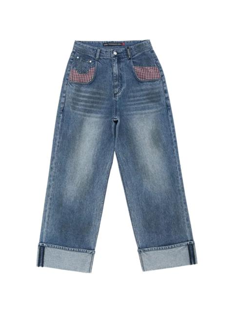 Andersson Bell rolled-up jeans
