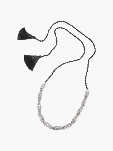 Jennifer Behr Crystal Twist Necklace
