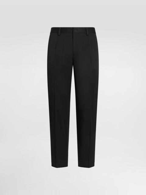 Dolce & Gabbana Wool canvas trousers