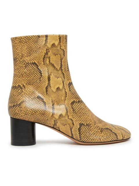 Isabel Marant Laeden 50mm leather ankle boots