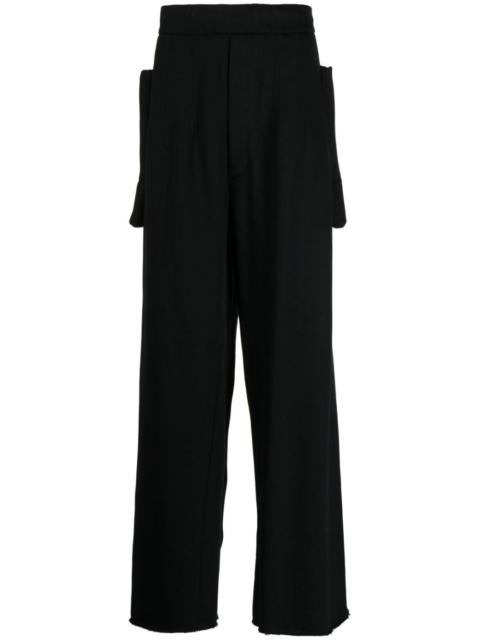 RANDOM IDENTITIES detailed-pocket wide-leg trousers