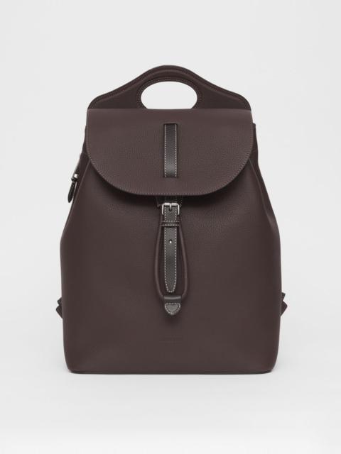 Burberry Grainy Leather Pocket Backpack