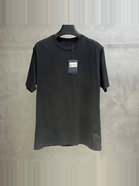 Louis Vuitton Louis Vuitton Black Embossed Cotton Short Sleeve T-Shirt