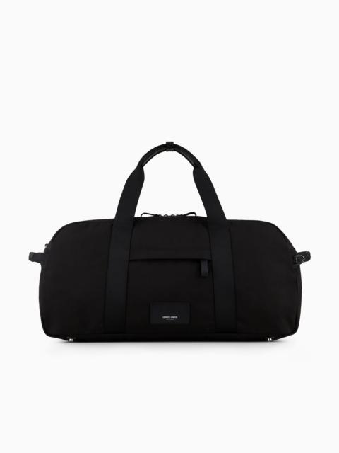 GIORGIO ARMANI Medium duffel bag in nylon ASV