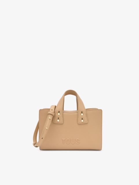TOUS Small sand-colored Bowling bag TOUS Back to Basics