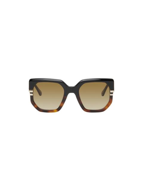 Chloé Black & Tortoiseshell West Sunglasses