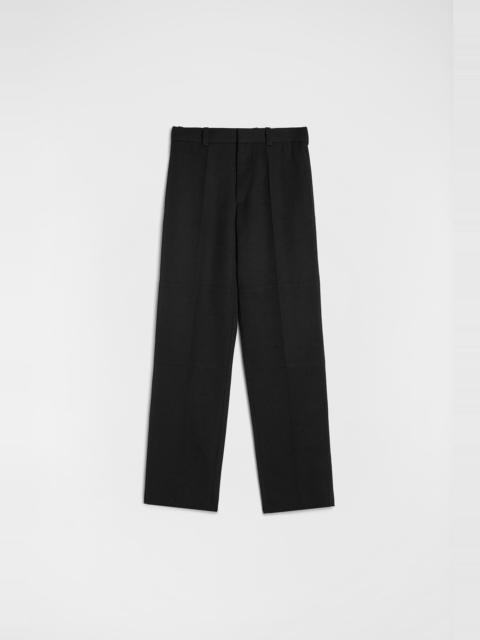 Jil Sander Wool Gabardine Trousers