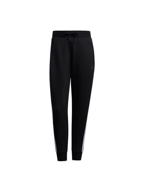 (WMNS) adidas Fi Pt Dk Side Stripe Bundle Feet Sports Pants/Trousers/Joggers Black GT6826