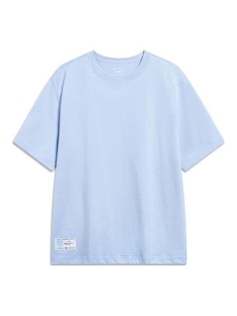 Li-Ning Li-Ning Lifestyle T-shirt 'Clear Blue' AHST187-10