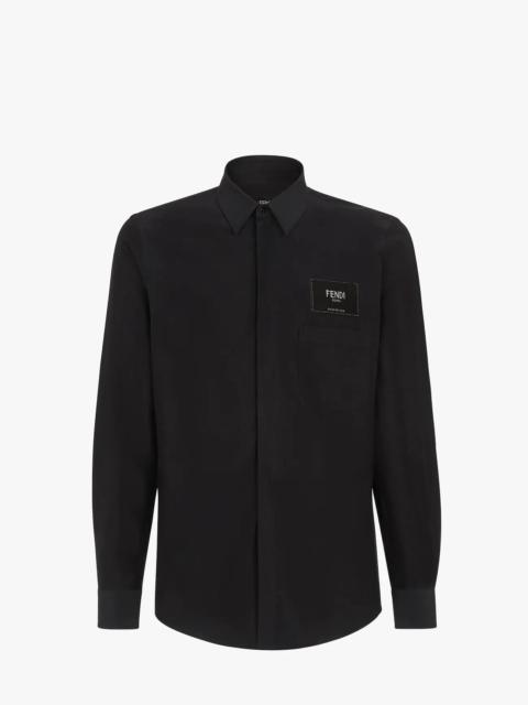 FENDI Black cotton shirt