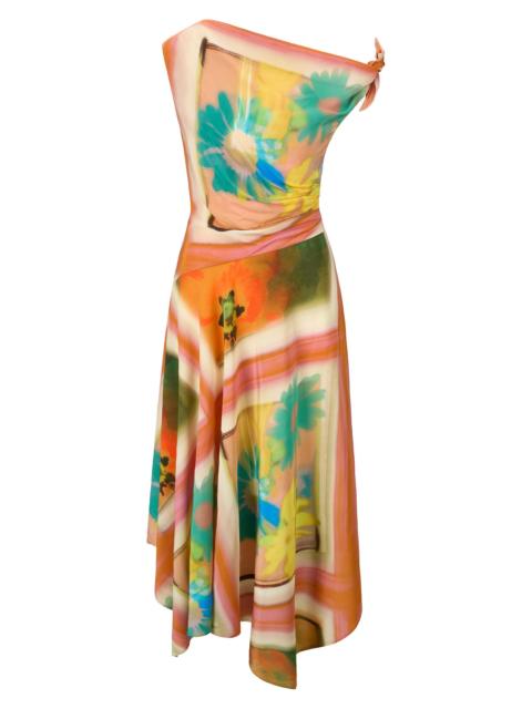 staud lidia silk dress Lidia Silk Dress