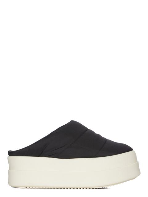 Rick Owens DRKSHDW Black Concordians Mega Bumper Slip On Lunar Sneakers
