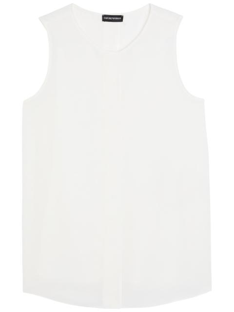 EMPORIO ARMANI Emporio Armani Crepe top