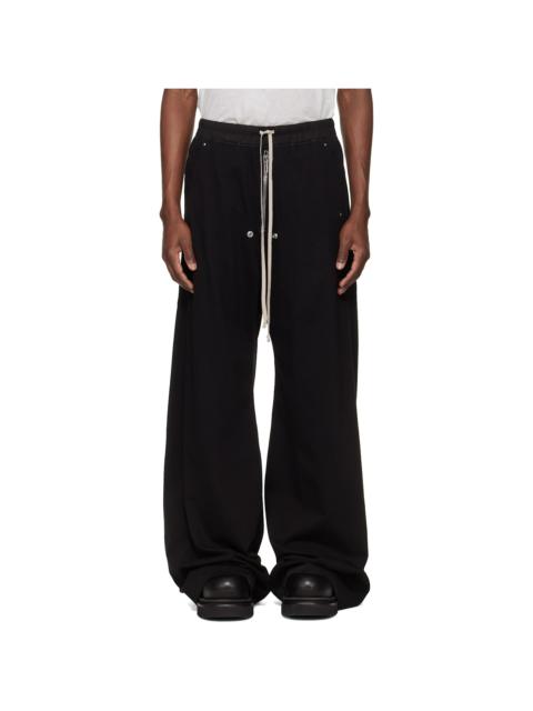 Rick Owens DRKSHDW Black Temple Geth Belas Sweatpants