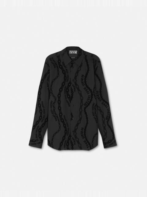 VERSACE JEANS COUTURE Chain Couture Regular-Fit Shirt