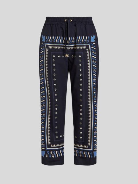 Etro BANDANA PRINT JOGGING TROUSERS