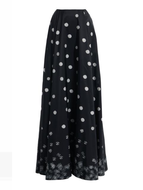 BERNADETTE Kennedy A-Line Maxi Skirt multi