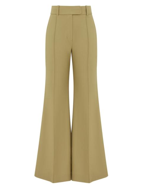 Zimmermann CLASH WOOL FLARE PANT