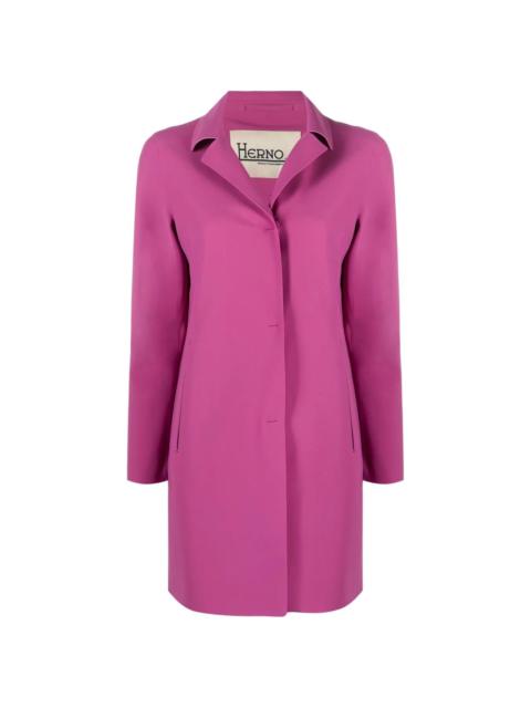Herno First Act single-breasted coat