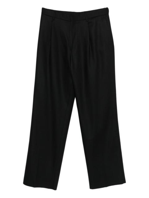 LARDINI pleated straight-leg trousers