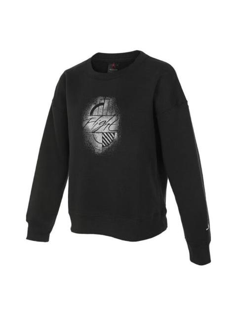 Jordan 여성 Jordan Brooklyn Fleece Graphic Crew-Neck 스웨터