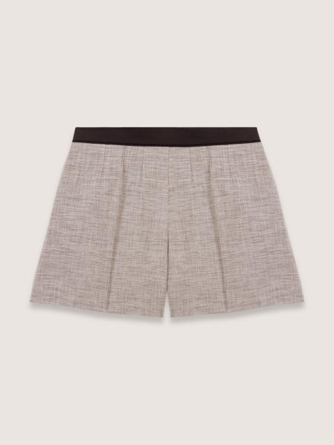 maje Suit shorts with darts