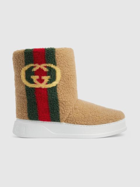 GUCCI Men's ankle boot with Interlocking G