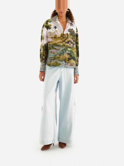 FARM RIO Multicolour Countryside Landscape Shirt