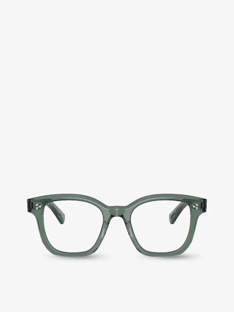 Oliver Peoples OV5525U square-frame acetate optical glasses