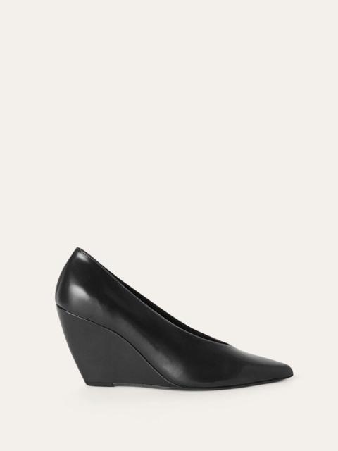 Loro Piana Viola 높은 쐐기 펌프