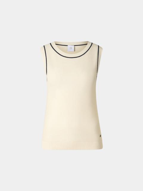BOGNER Knitted top Phia in Cream